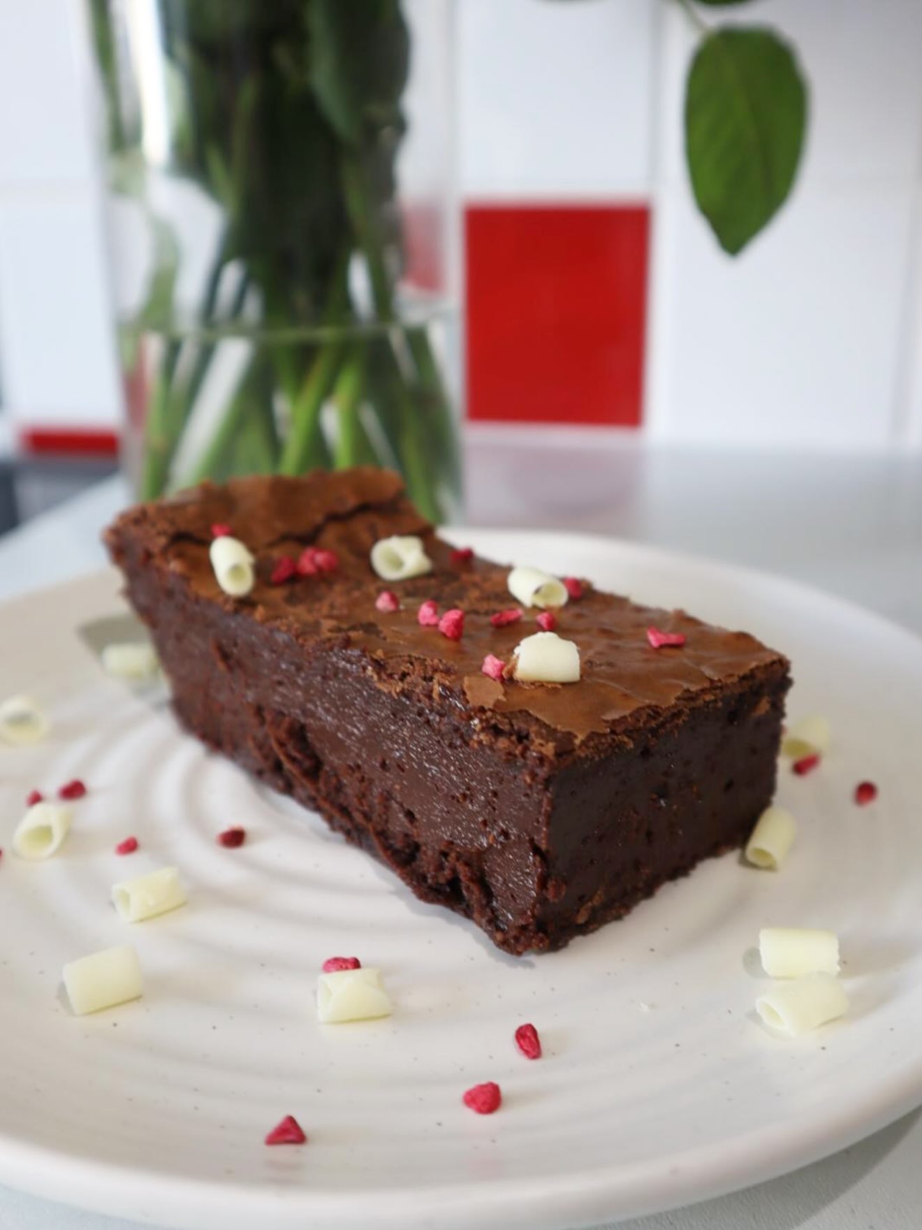 Raspberry & Chocolate Brownie