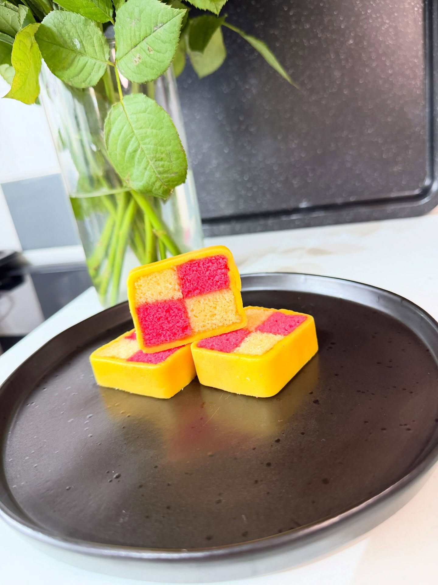 Our Battenberg Cake
